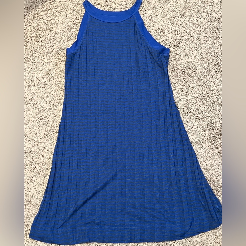 ⚡️Like-New⚡️Three Dots Pleated Halter Dress